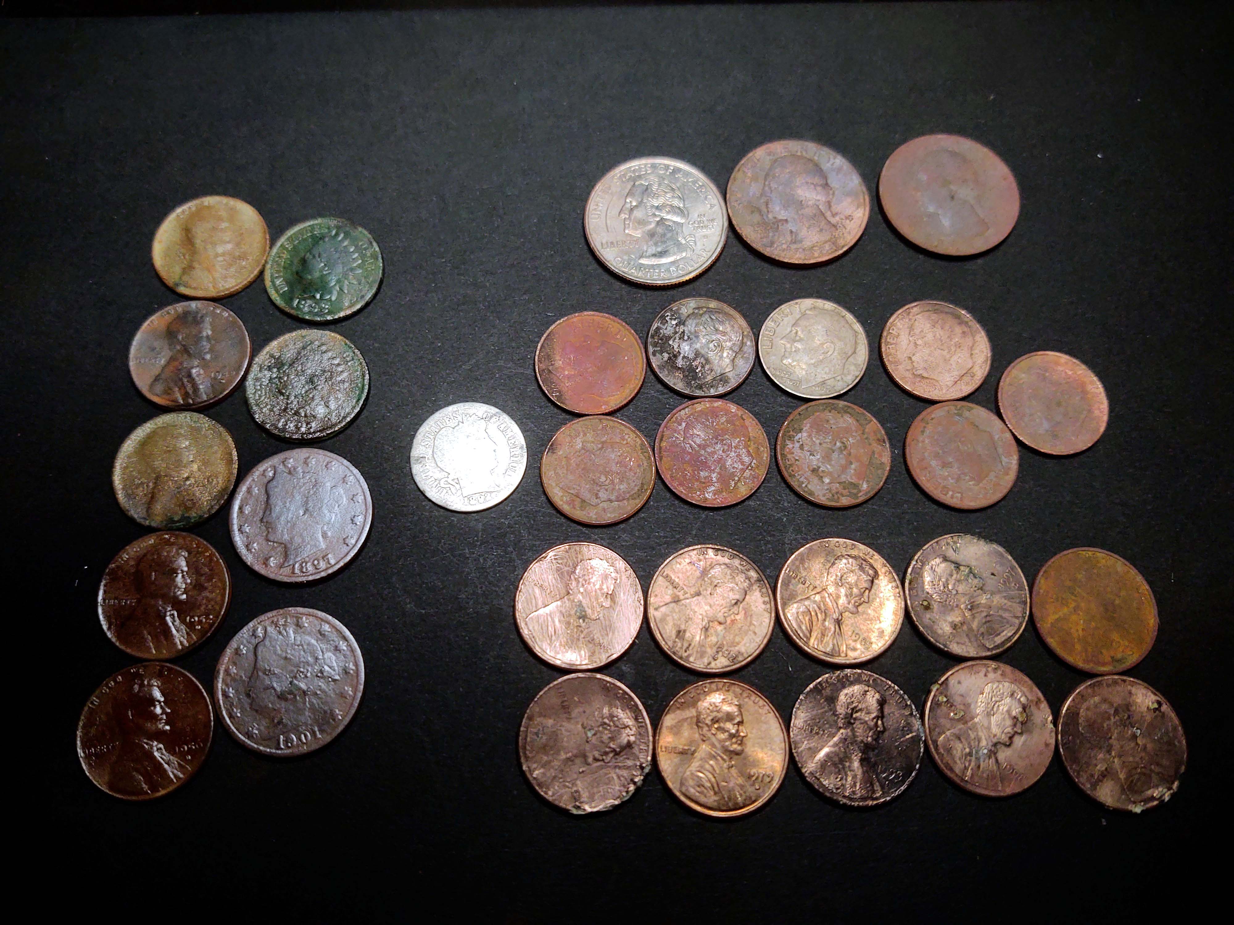 Metal Detector Finds Coins in "Hunted Out" Kansas Park - Silver and More!
