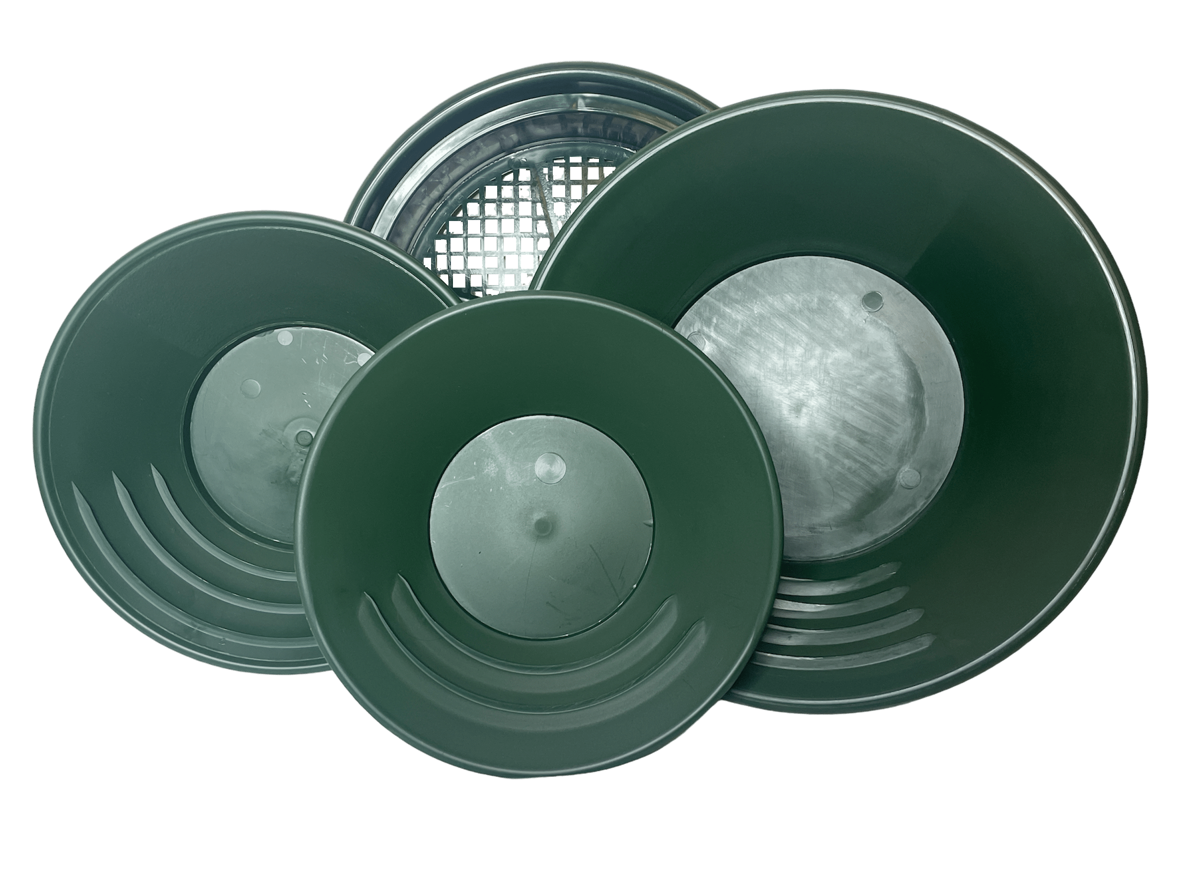 Archer Gold Pan kit with large pan small pan specialty pan and classifier made in the USA