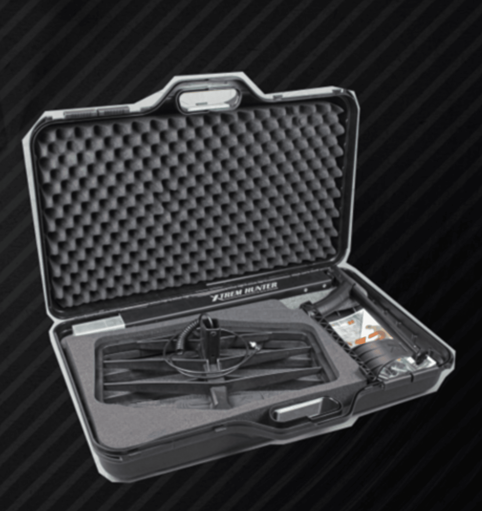 XP DEUS II XTREM HUNTER Coil Bundle - Coil, Case, Stem, Accessories ONLY, RC and Headphones Sold Separately