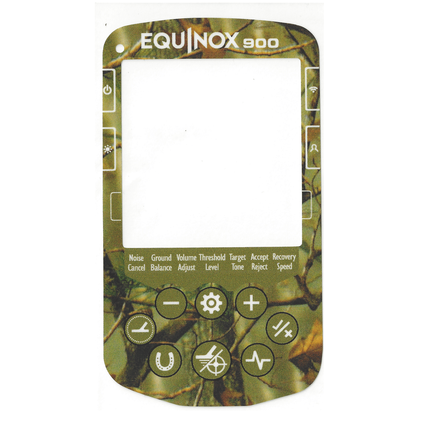 Detecting Innovations Keypad Stickers for the Minelab Equinox 900 Metal Detector- Multiple Colors Available!