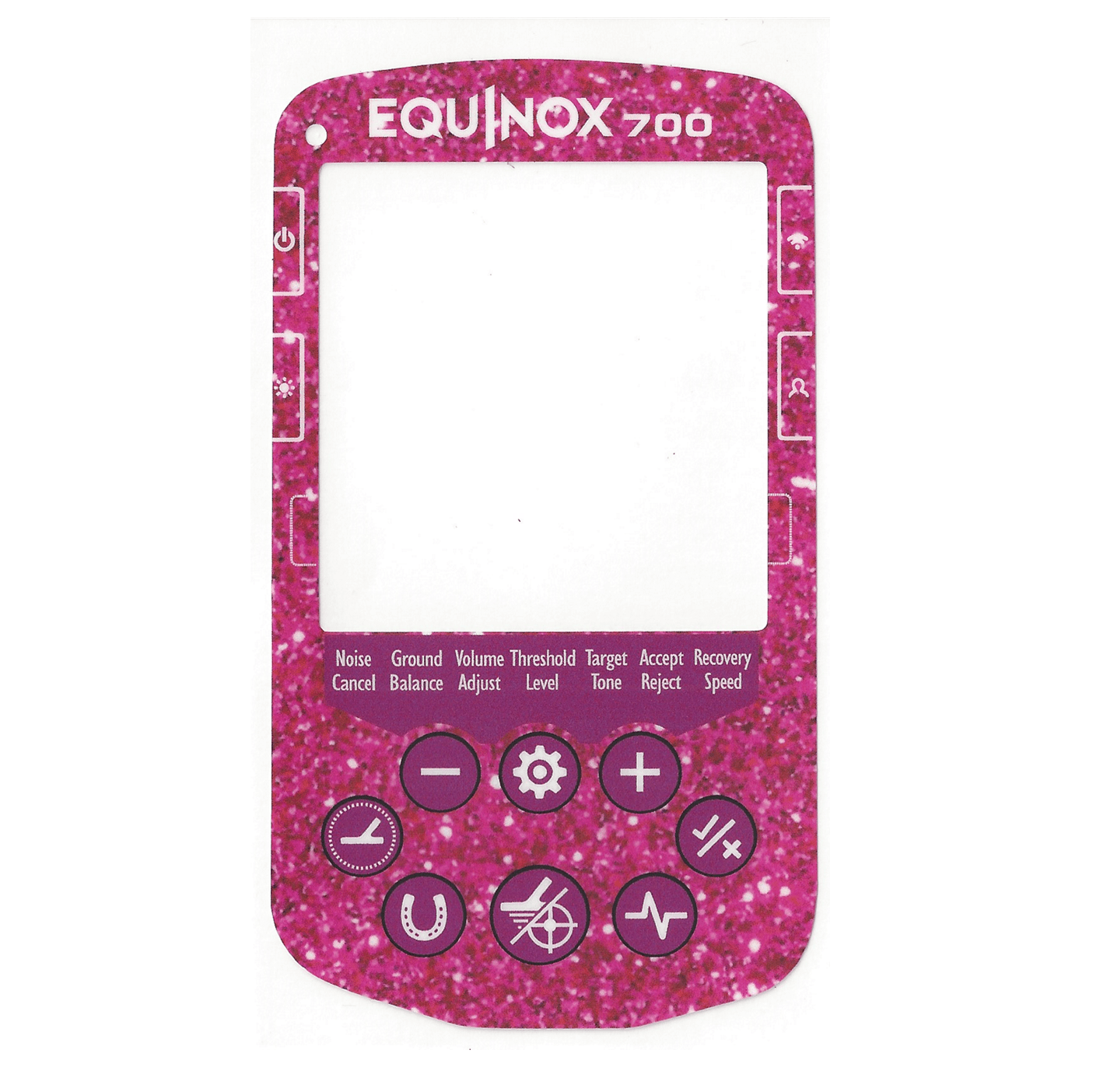Detecting Innovations Keypad Stickers for the Minelab Equinox 700 Metal Detector- Multiple Colors Available!