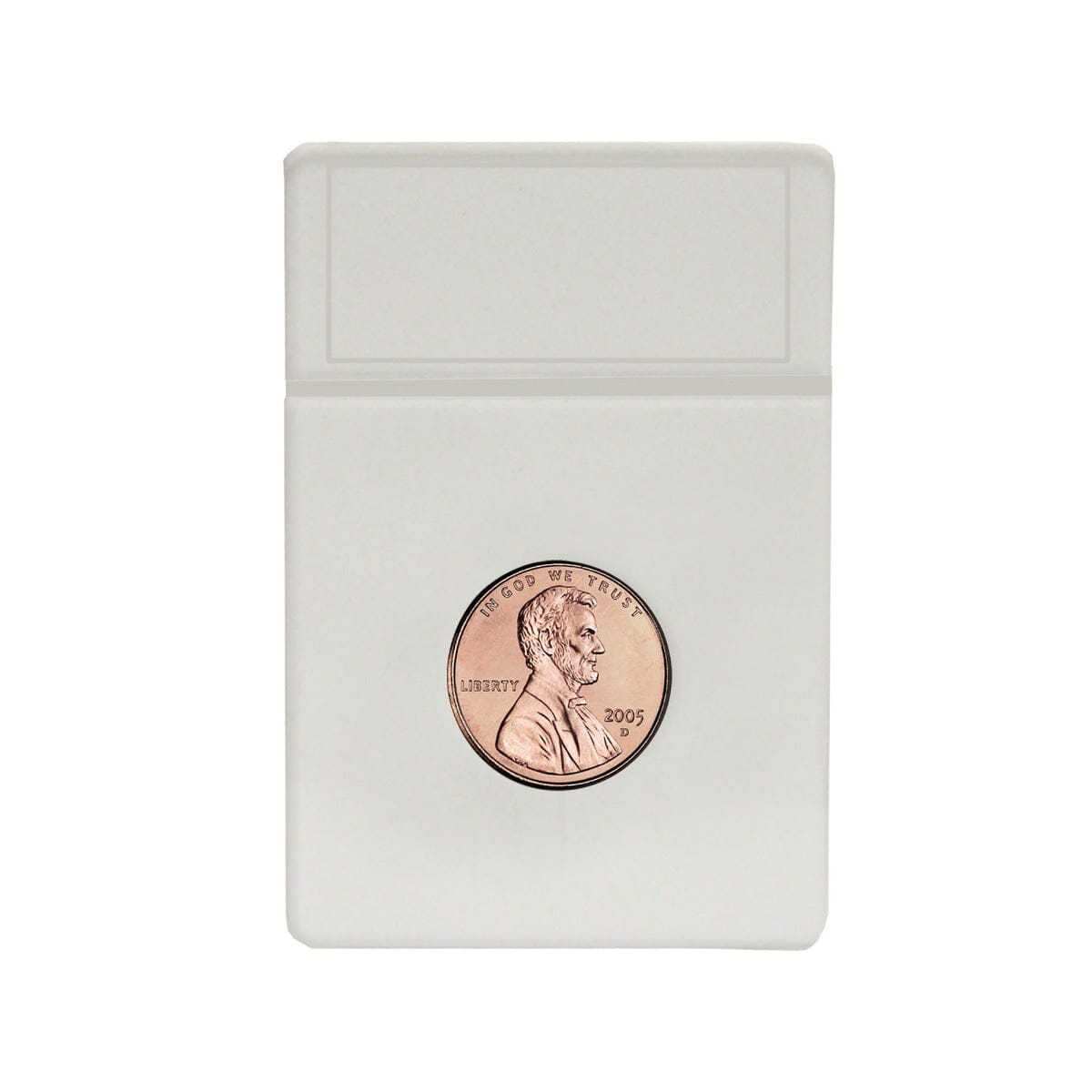 White Coin Display Slab Inserts - 7 Sizes Available