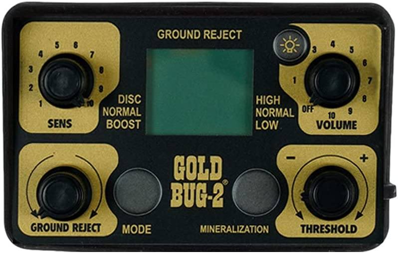Fisher Gold Bug 2 Combo 6.5" and 10" Coils Bundle with Prospecting Gear