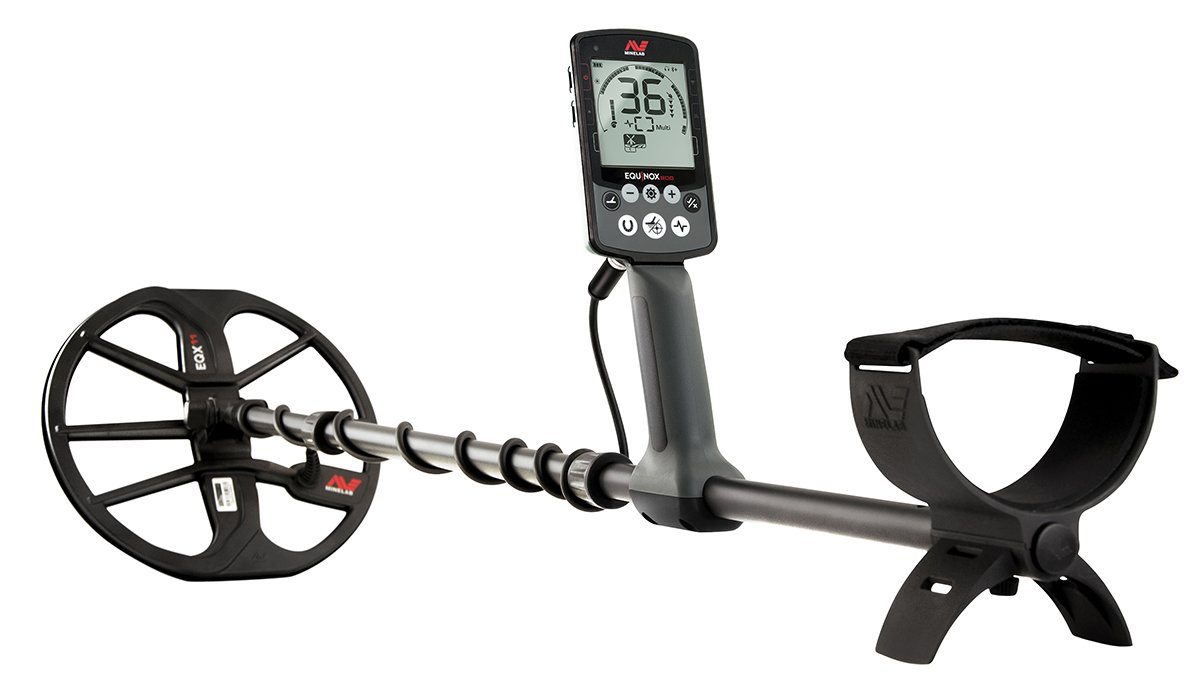 Minelab Equinox 800 Metal Detector Bundle with Scrap Iron Approved Gear