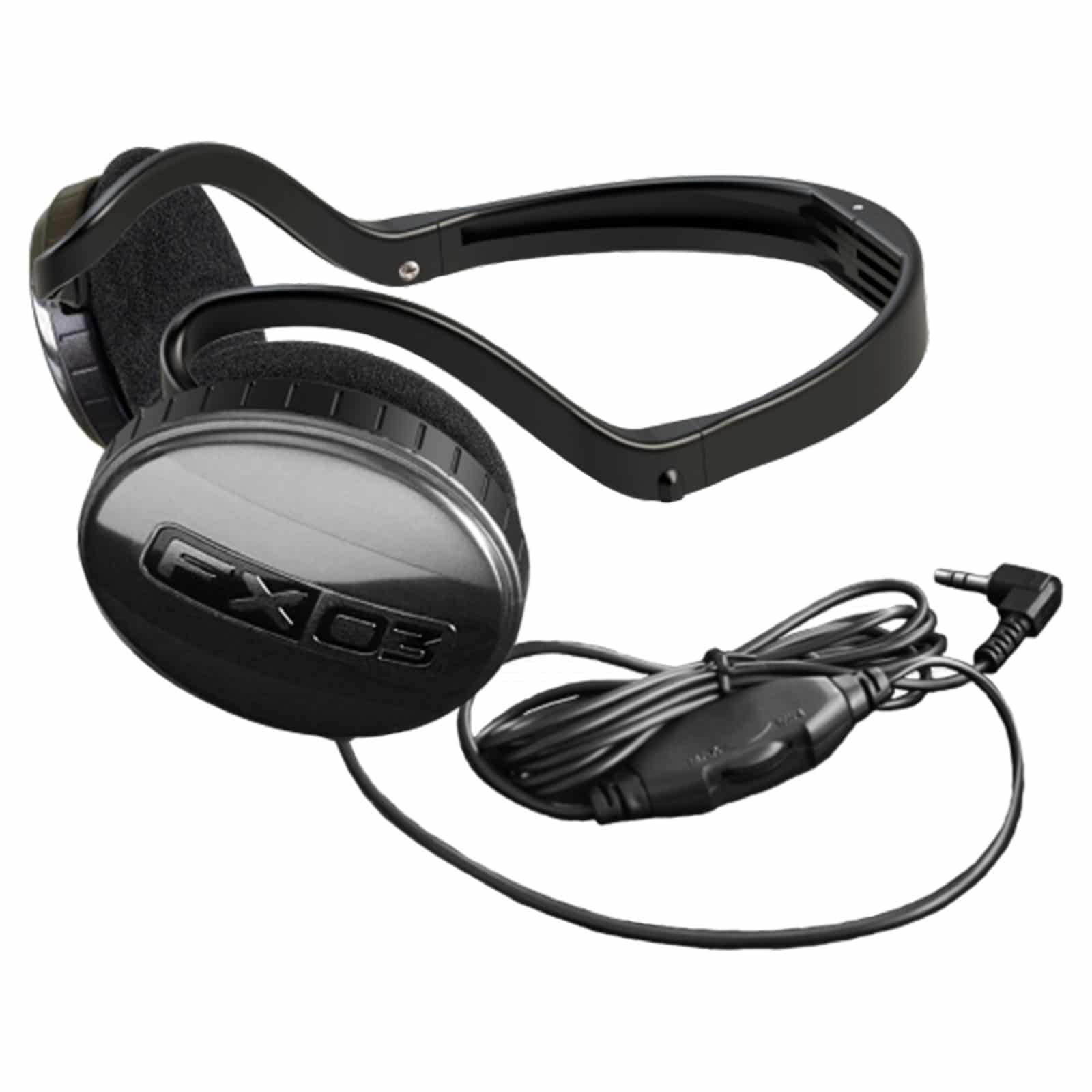 XP Deus Metal Detector Wired Backphone Headphone FX-03 w/ Volume Control