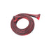 snake skinz metal detector coil wire covers lumberjack red and black
