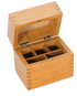 Gold testing acid solution kit with testing stonewooden storage box