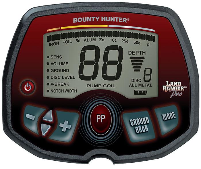 Bounty Hunter Land Ranger Pro Metal Detector with Starter Gear