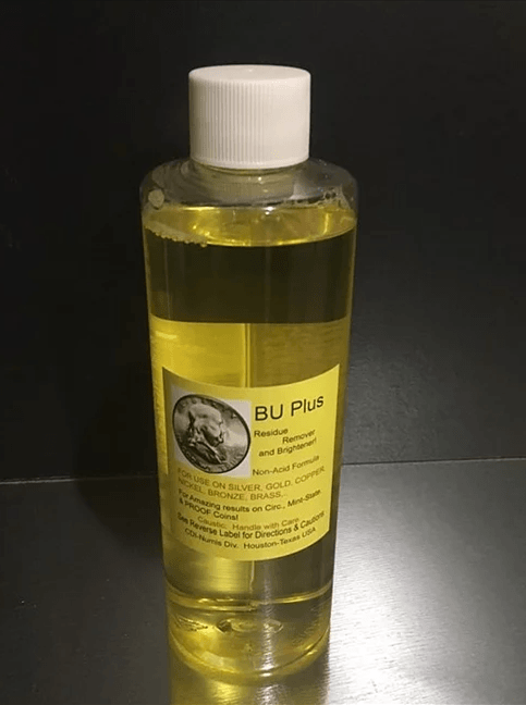 BU Plus Coin and Relic Residue Remover and Brightener 4 oz. Bottle – High  Plains Prospectors