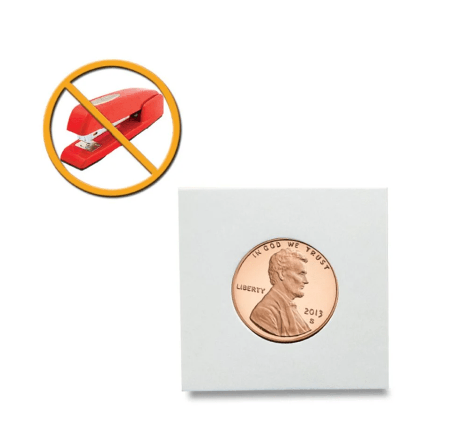 coin collectors coin flip holder for penny
