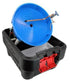 gold miner spiral wheel gold panning machine with pump and carry case