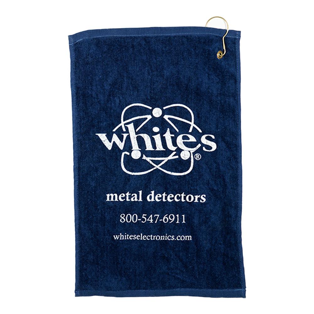 Whites Metal Detecting Towel - Navy Blue