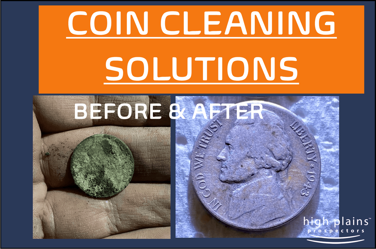 Coin Cleaning Solutions BU Plus Coin Cleaning Solution vs. 1943S War