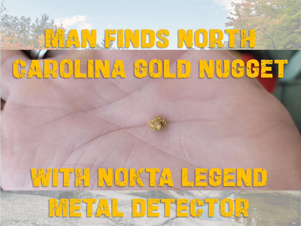 Gold Nugget Found With Nokta Legend Metal Detector in North Carolina! - Customer Finds Submission