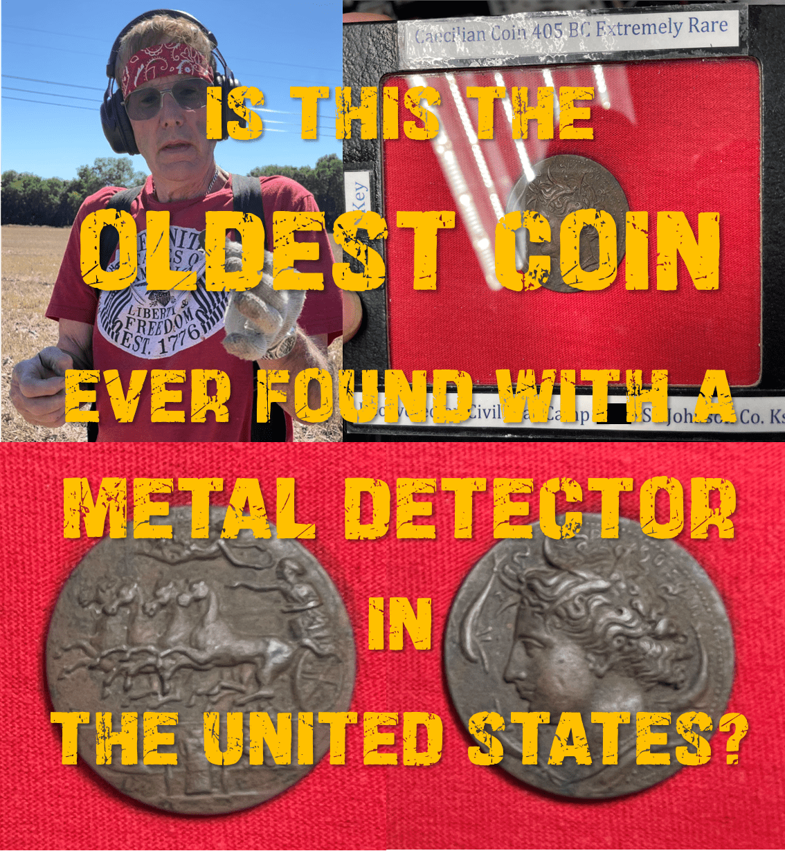 Is This The Oldest Coin Found In The United States Metal Detecting?