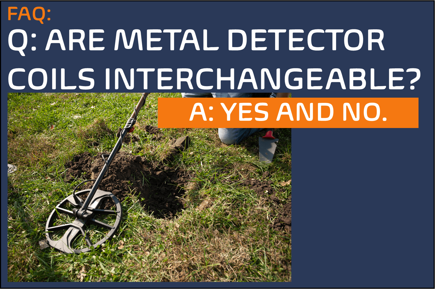 FAQ: Are metal detector search coils interchangeable?