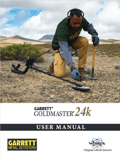 Garrett Goldmaster 24K Owners Manual