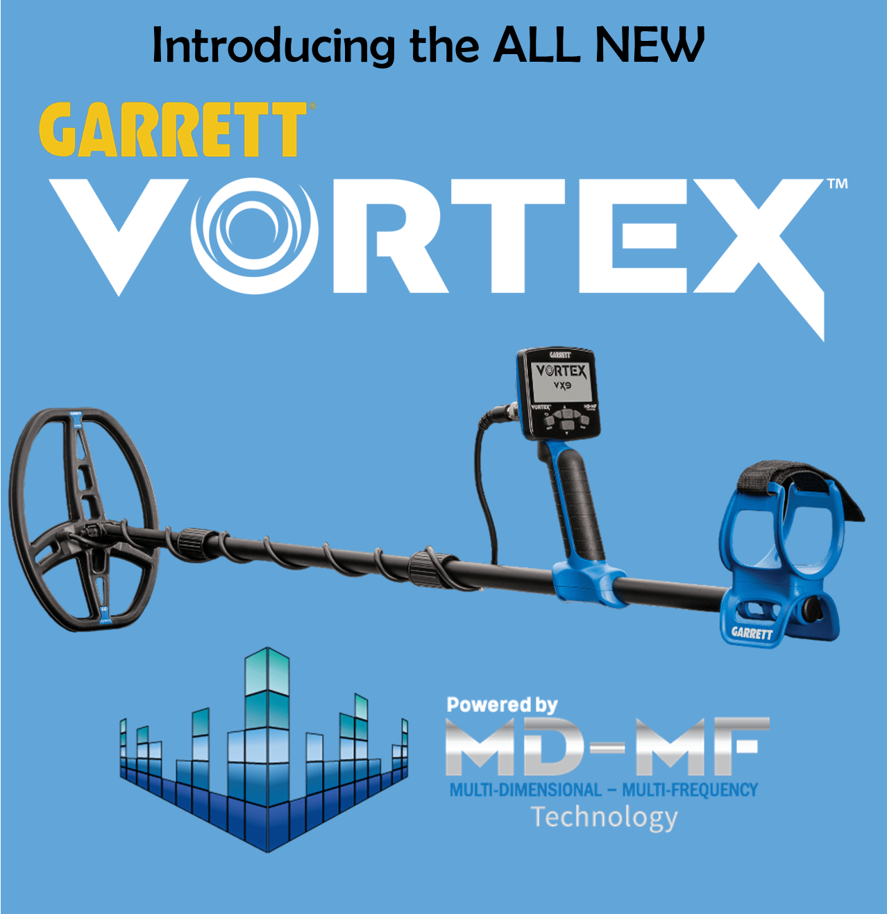 Garrettdetectors The All New Garrett Vortex Metal Detector - What You Need to Know ...