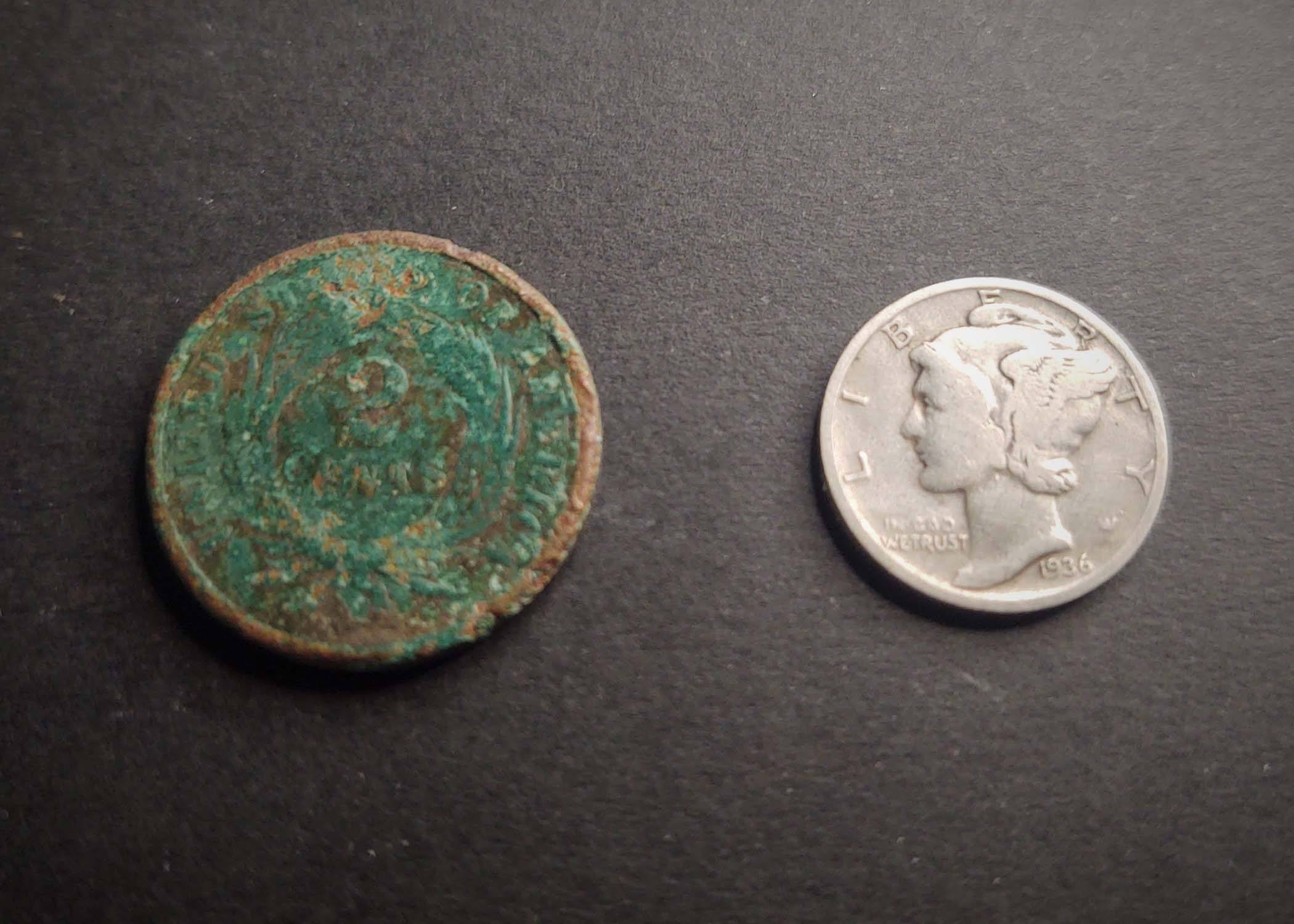 Silver and Copper Coin Finds Metal Detecting in Kansas