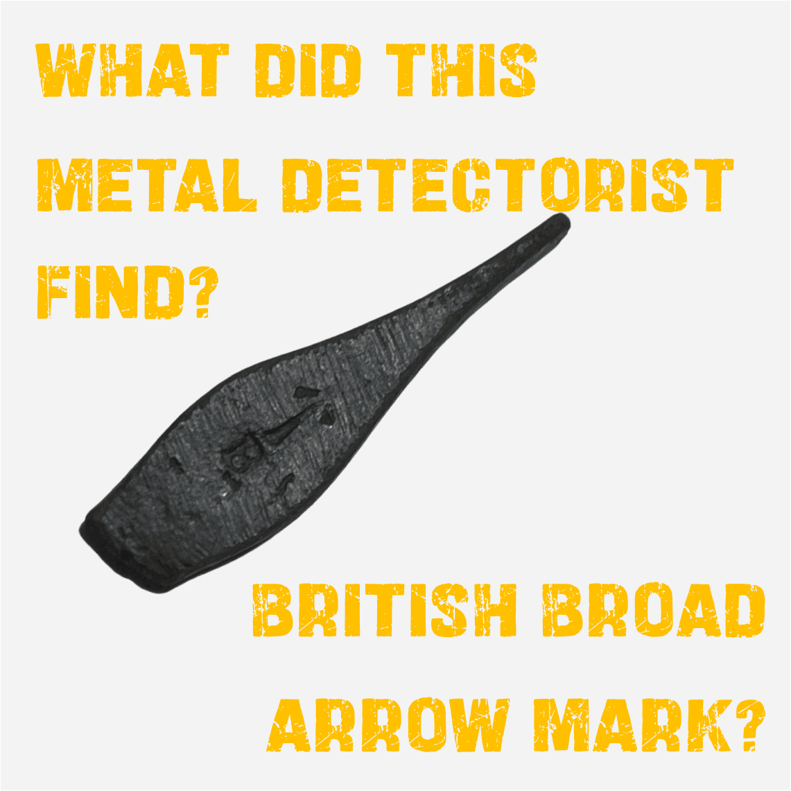 gun part with british broad arrow mark