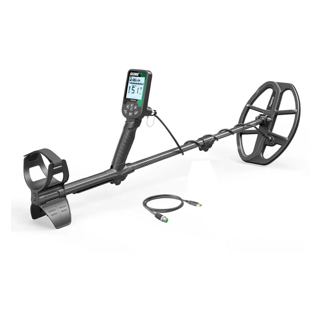Nokta SCORE Metal Detector- Multifrequency For All! with Bluetooth Wirelesss Headphones