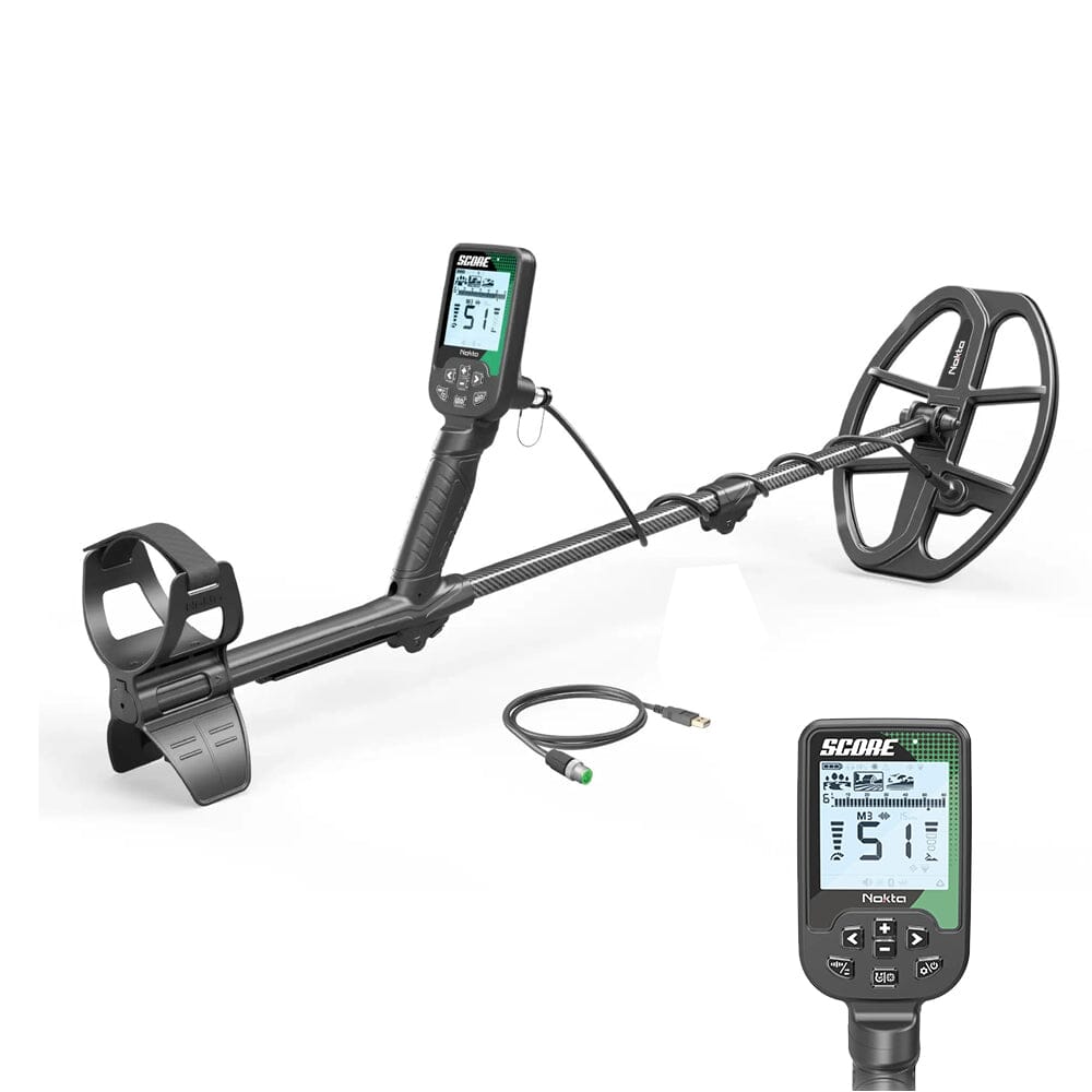 Nokta SCORE Metal Detector with AccuPoint Pointer - Multifrequency For All!