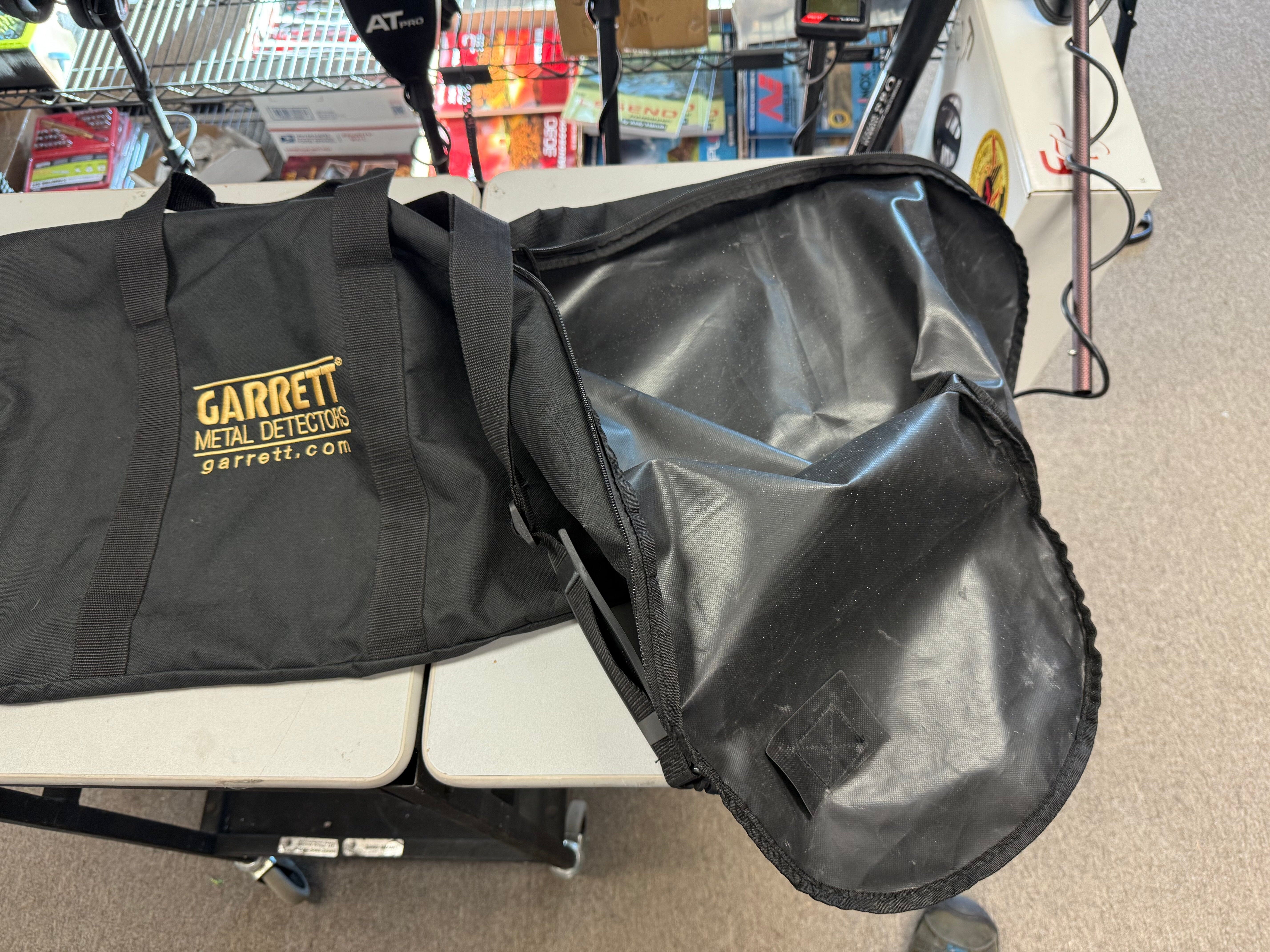 Returned slightly used Garrett New 50" All-Purpose Carry Metal Detector Bag