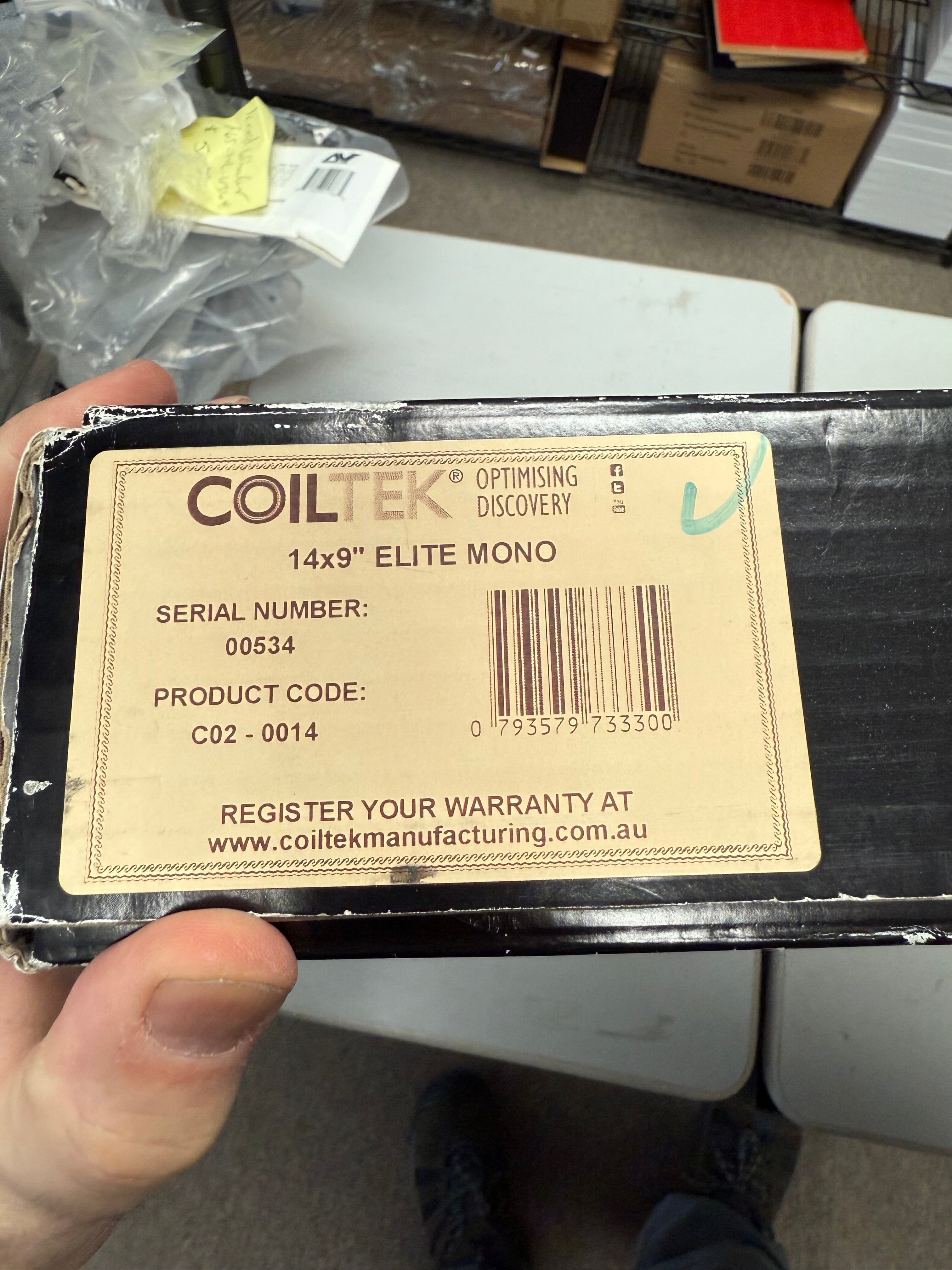 Returned, New - Coiltek 14 x 9" Elite - SD/GP/GPX Elliptical Coil