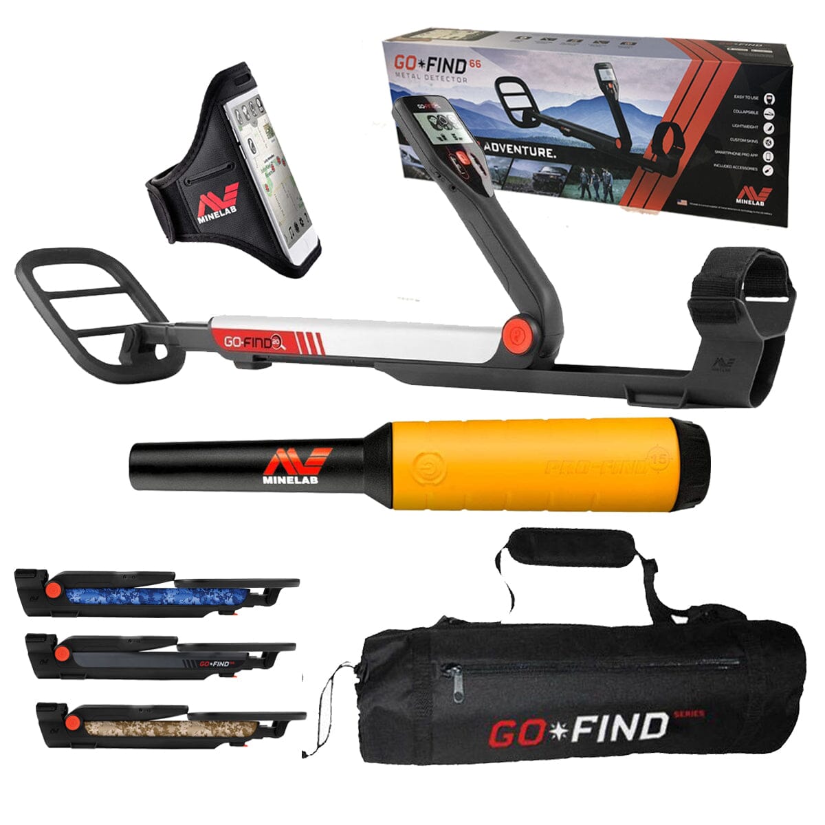 Go-Find 66 Promo Bundle with FREE Pro-Find 15 and Go-Find Bag - Special Order Only, Delayed Shipping Time