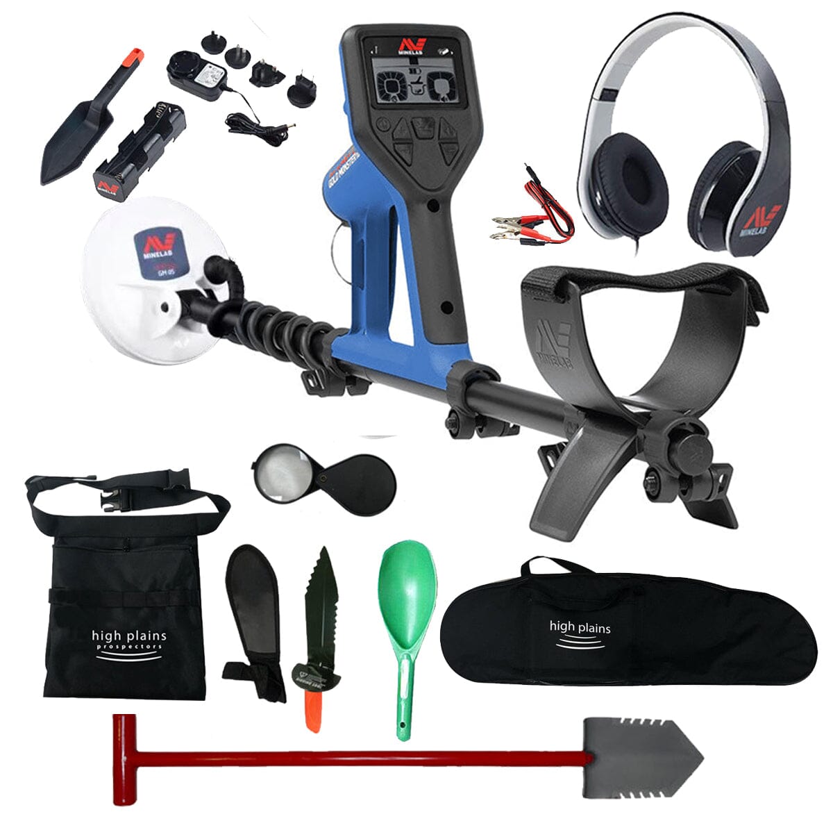 Minelab Gold Monster 1000 Metal Detector with Carry Bag, Shovel and More Free Gear