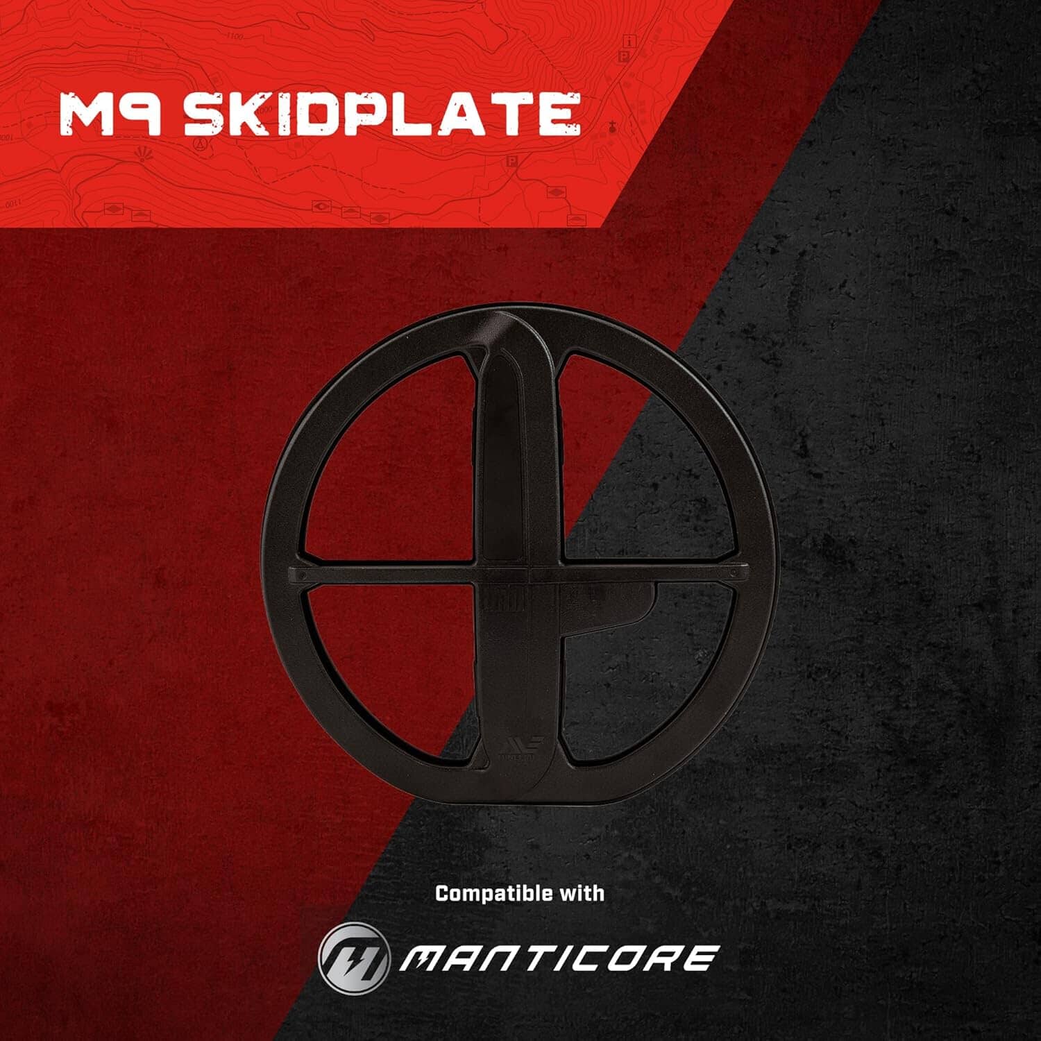 Minelab Manticore M9 Skidplate