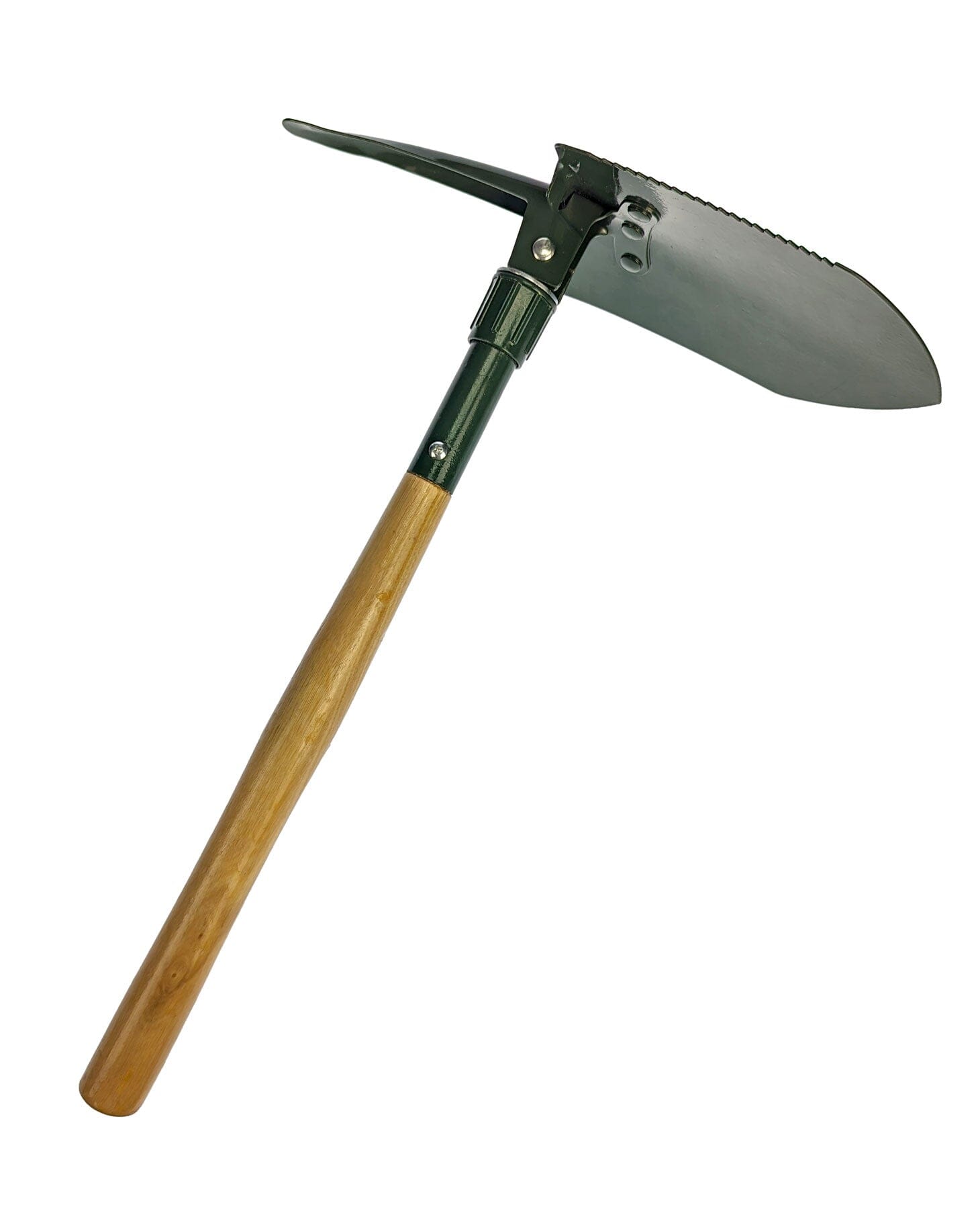 24-1/4" 45 HRC Hardness Steel Shovel and Pick with Wood Handle