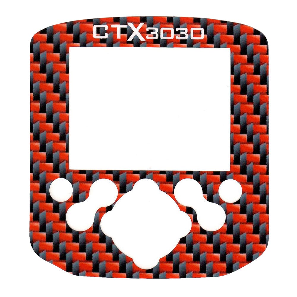 CTX 3030 Keypad sticker Black and Red