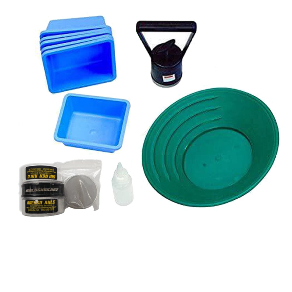 Gold Cube prospecting clean up kit.