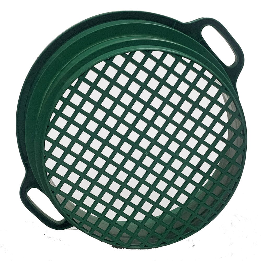 large stackable gardening sifter 1/2" mesh