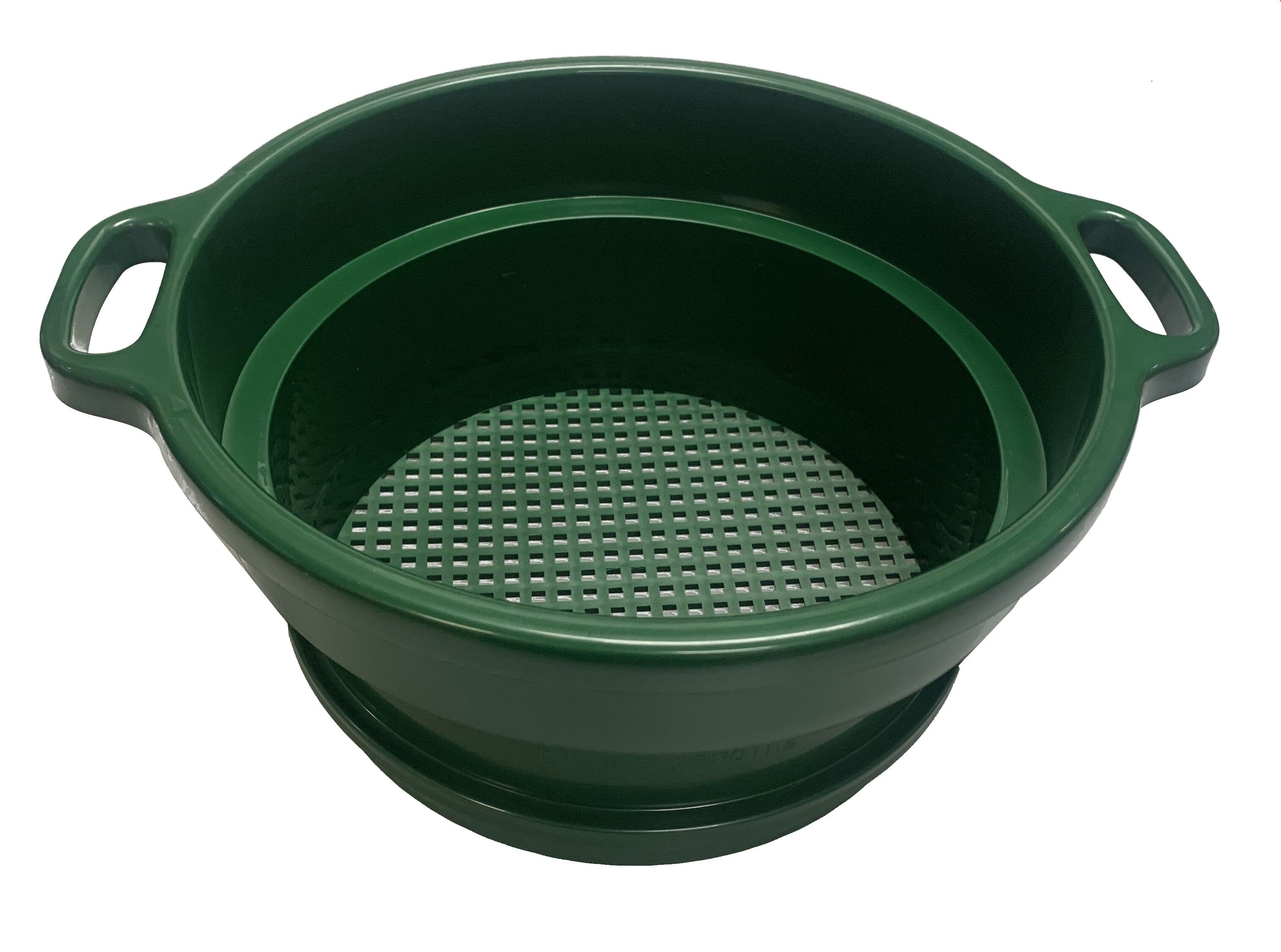 large stackable gardening sifter classifier for gold panning
