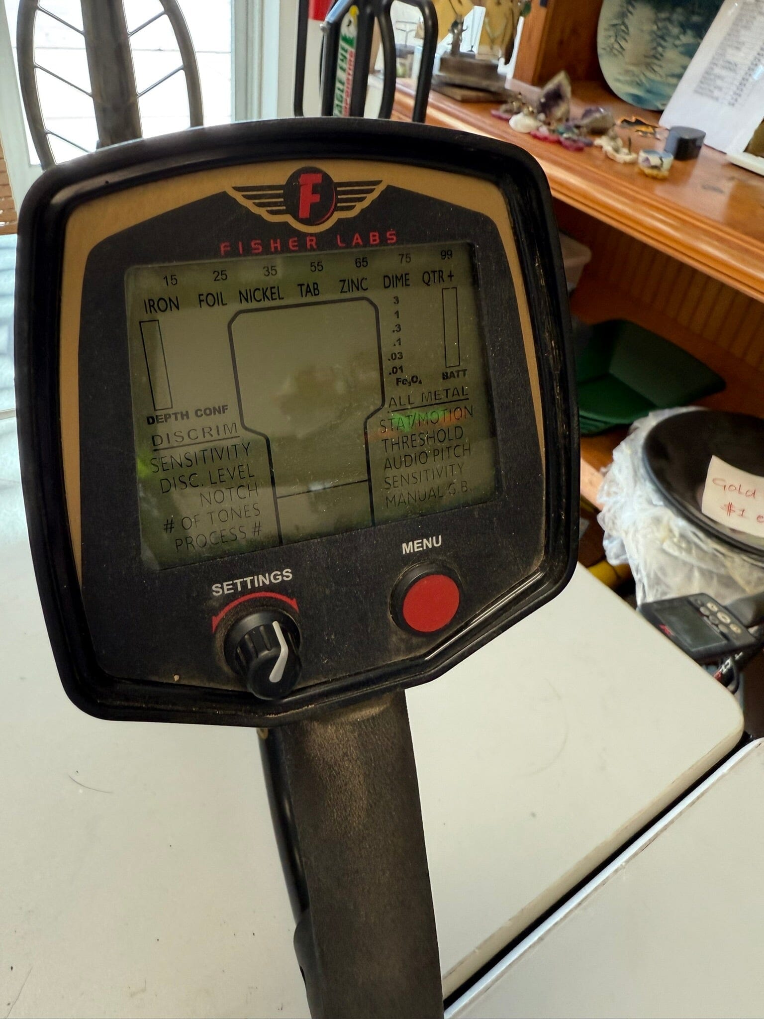 Used Fisher F75 Multi-Purpose Metal Detector