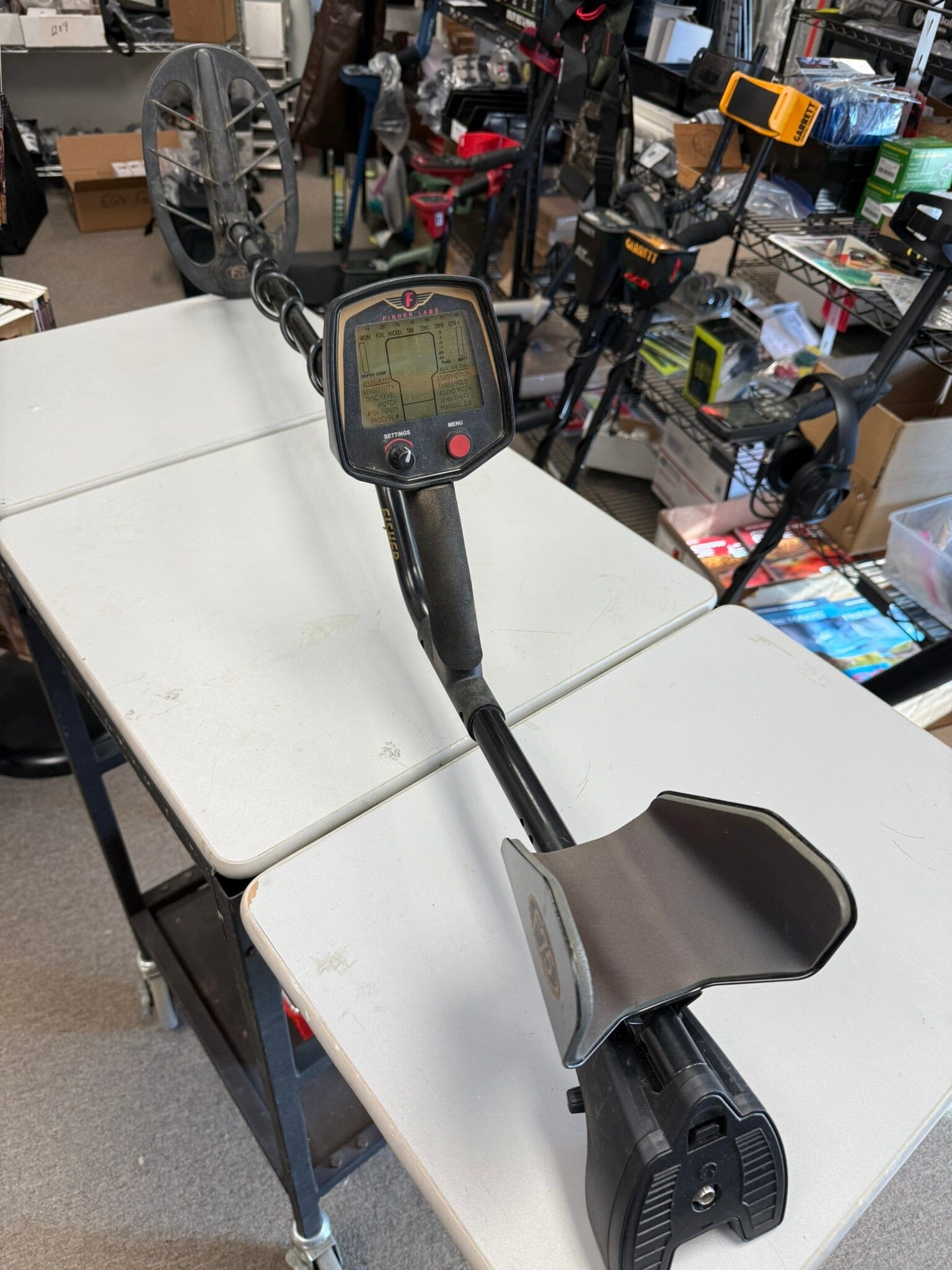 Used Fisher F75 Multi-Purpose Metal Detector