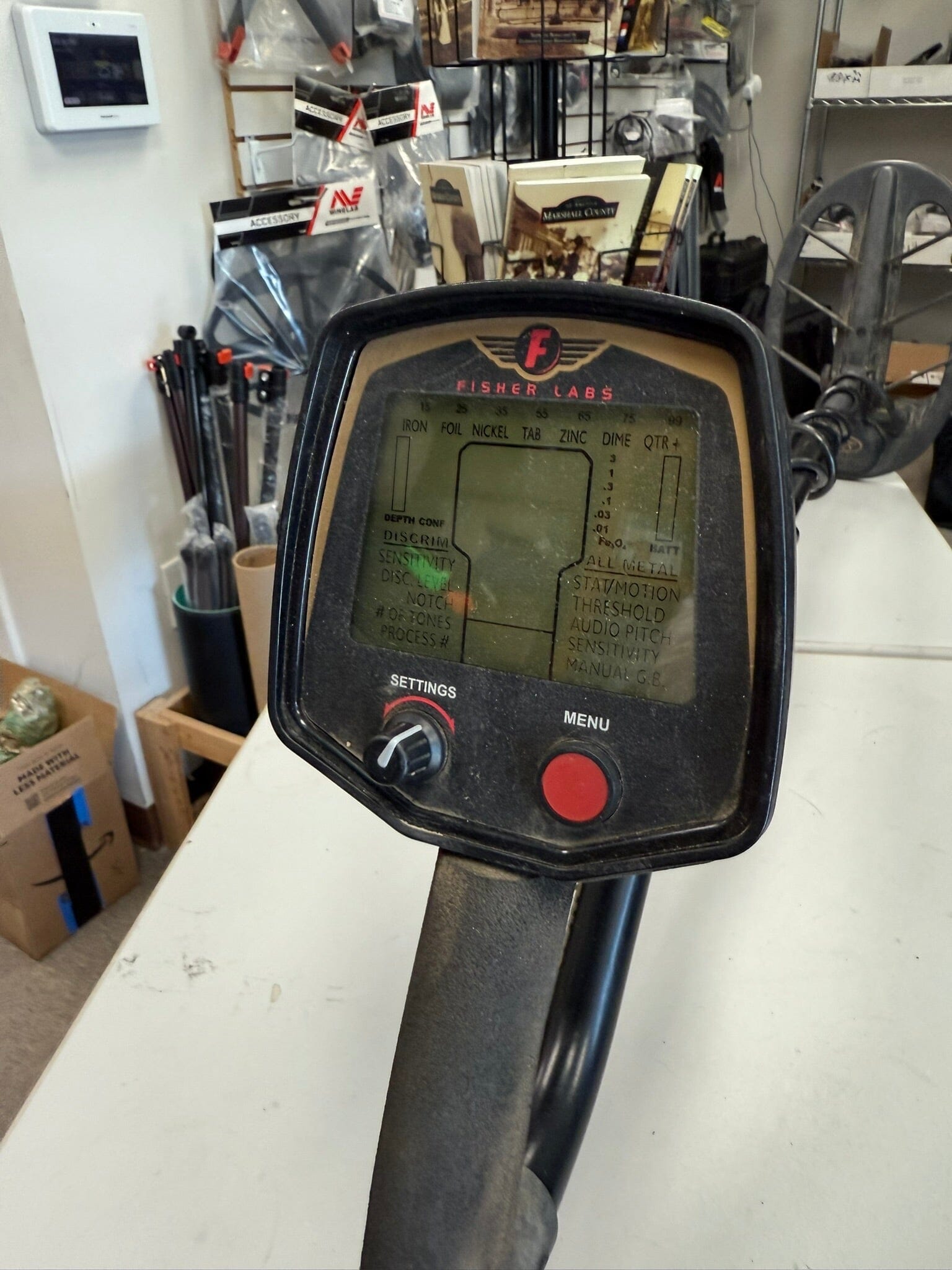 Used Fisher F75 Multi-Purpose Metal Detector