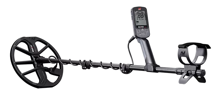 minelab equinox 700 metal detector side view extended
