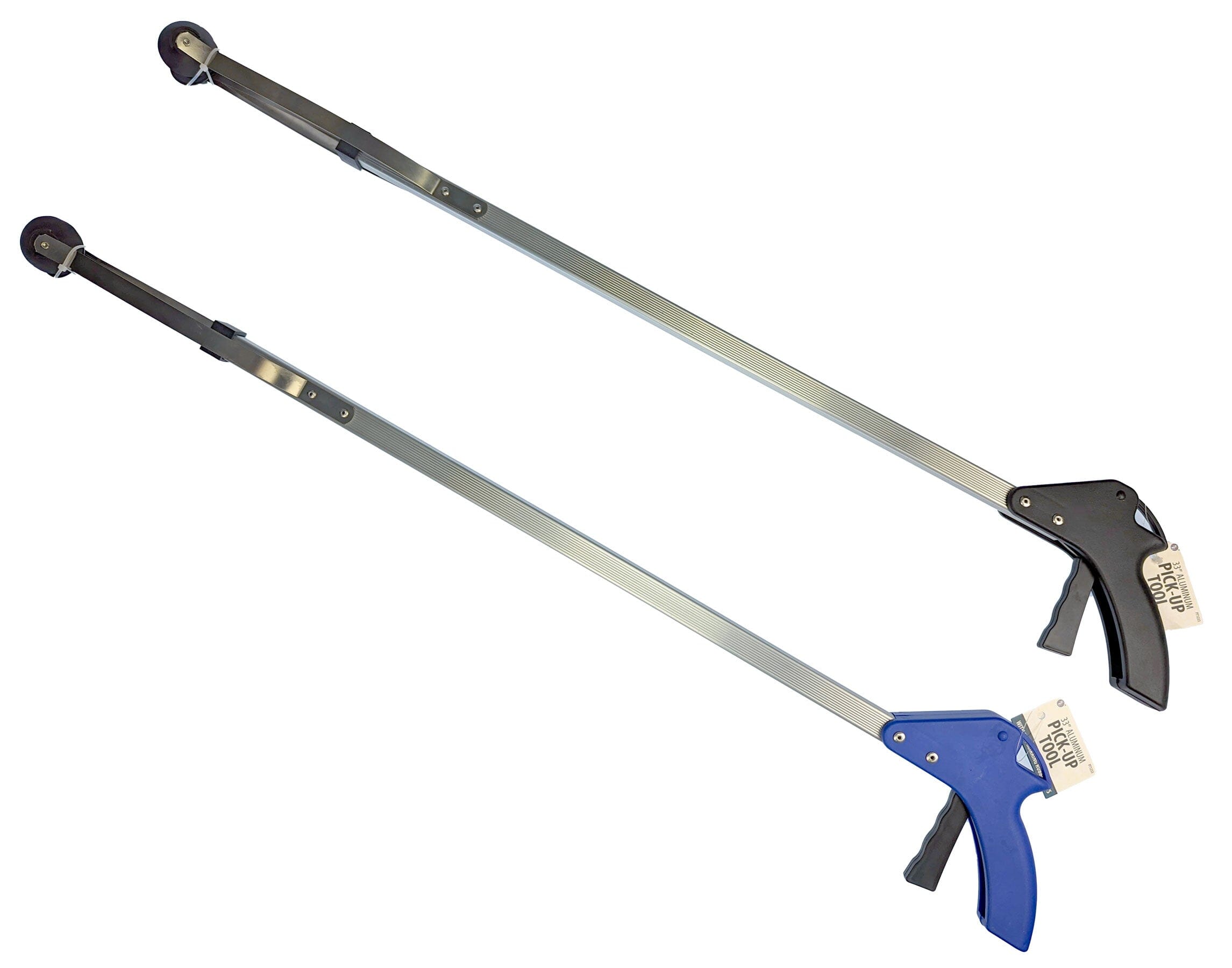 33" Aluminum Pick-up-Tool with Non-Marring Rubber Jaws