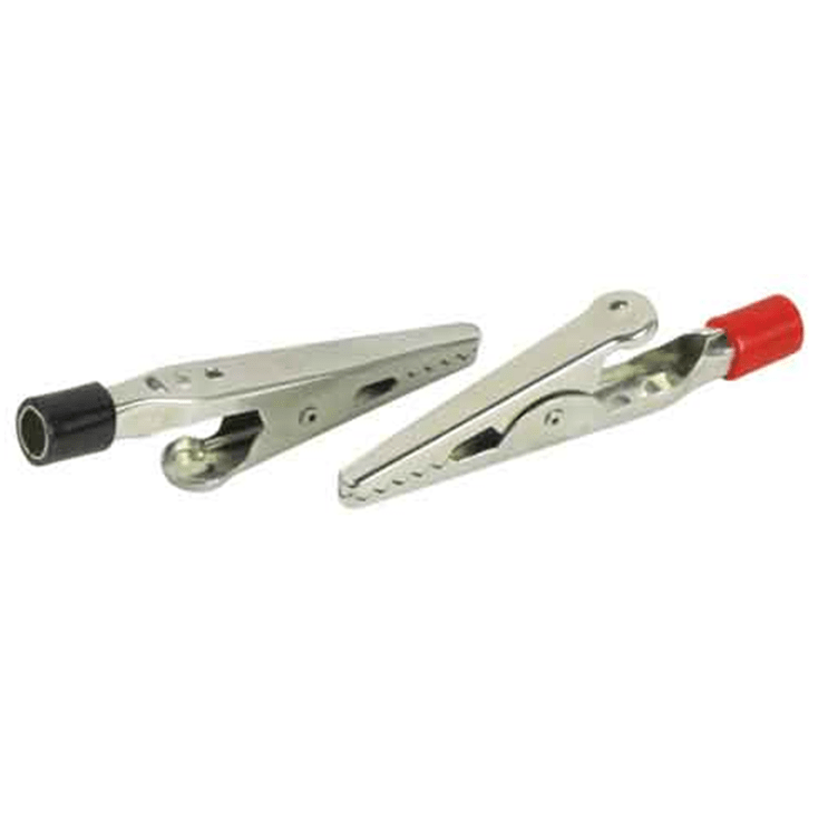 Alligator Clips with Insulated Grip