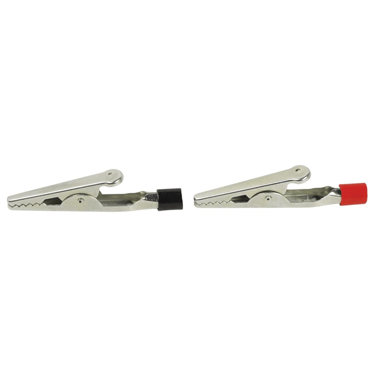 Alligator Clips with Insulated Grip