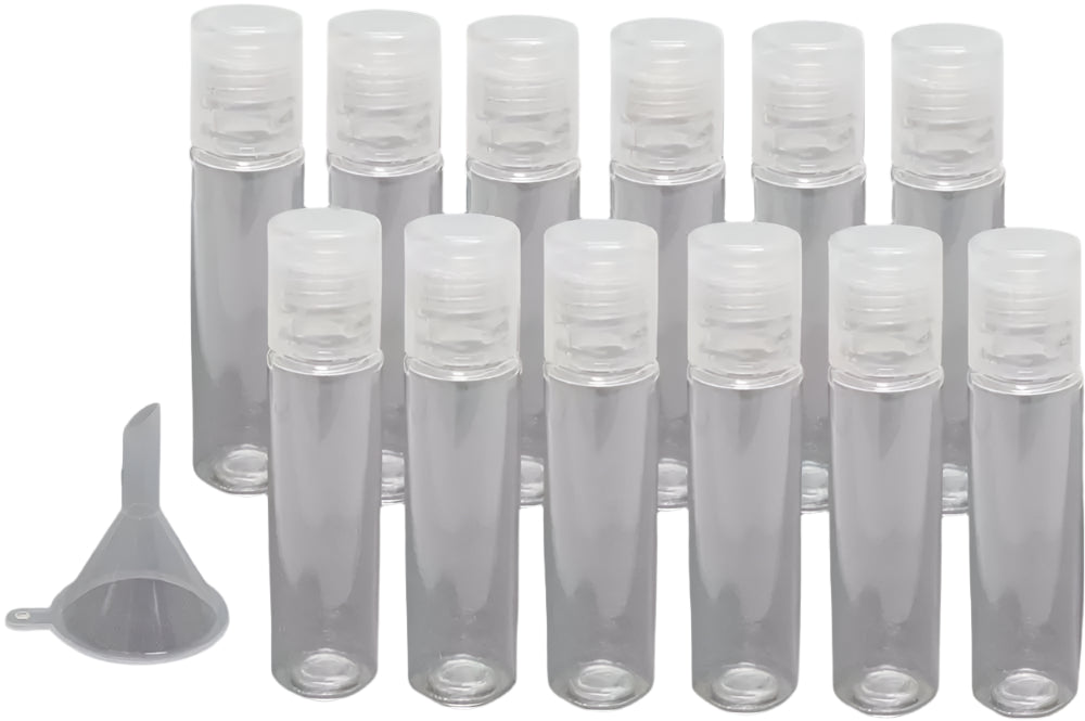 12 Tube Containers With Screw on Lid and Funnel – High Plains Prospectors