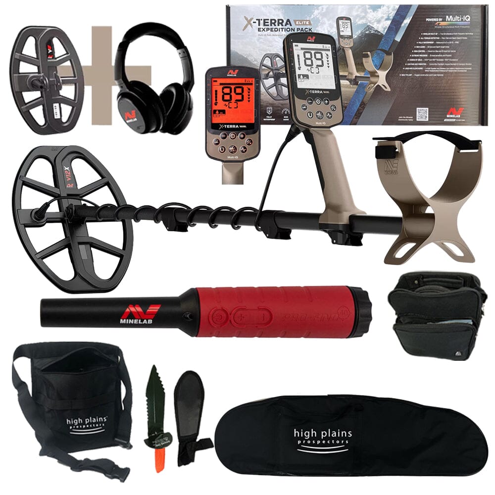 Minelab X-Terra Elite Expedition Pack with Pro-Find 40