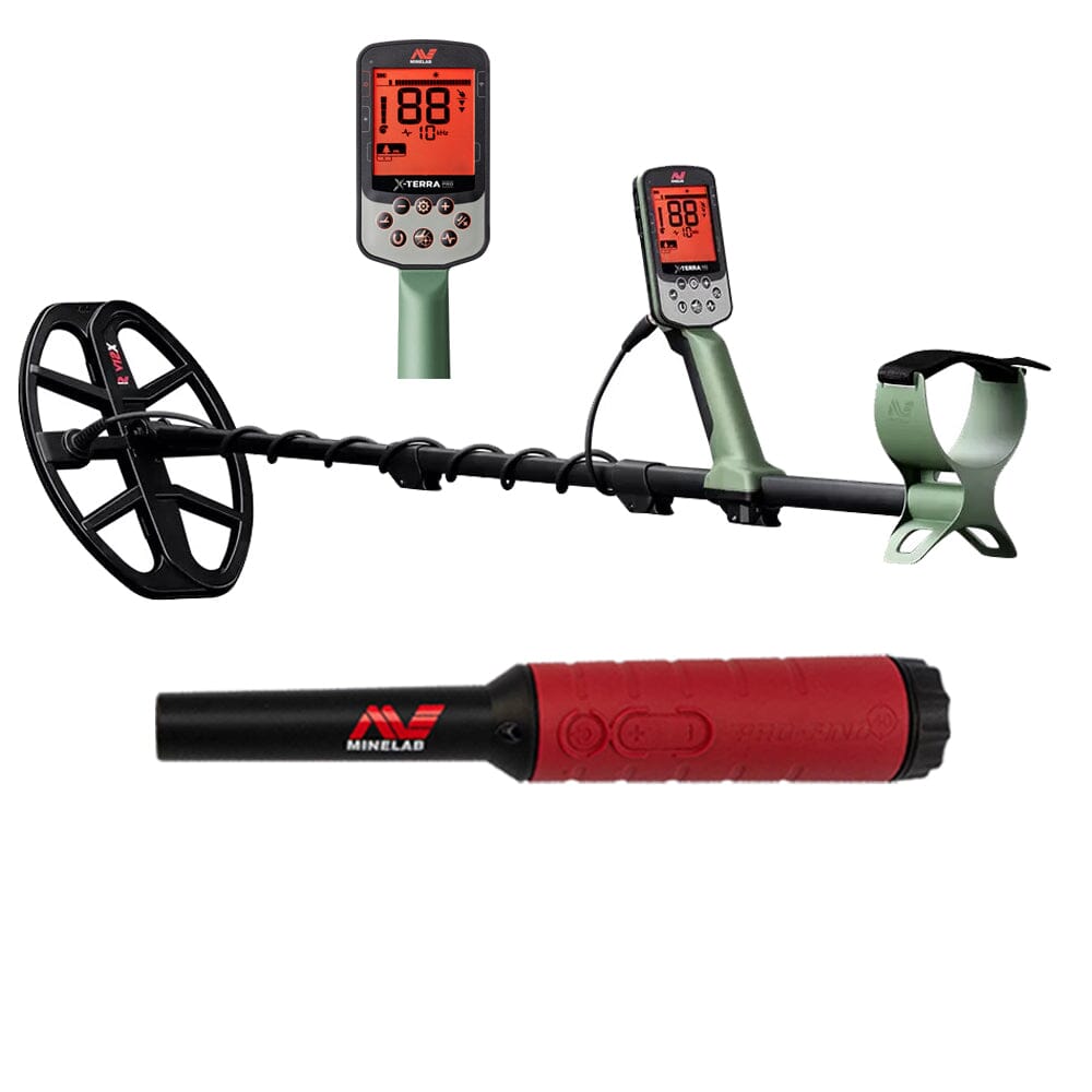 Minelab X-Terra Pro Metal Detector with Pro-Find 40