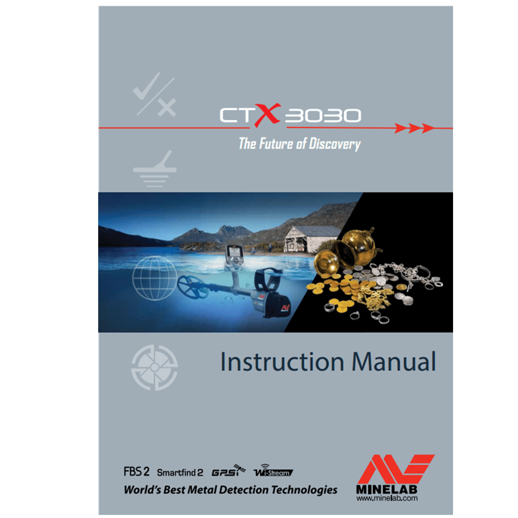 Copy of FREE Minelab CTX 3030 Metal Detector Instruction Manual