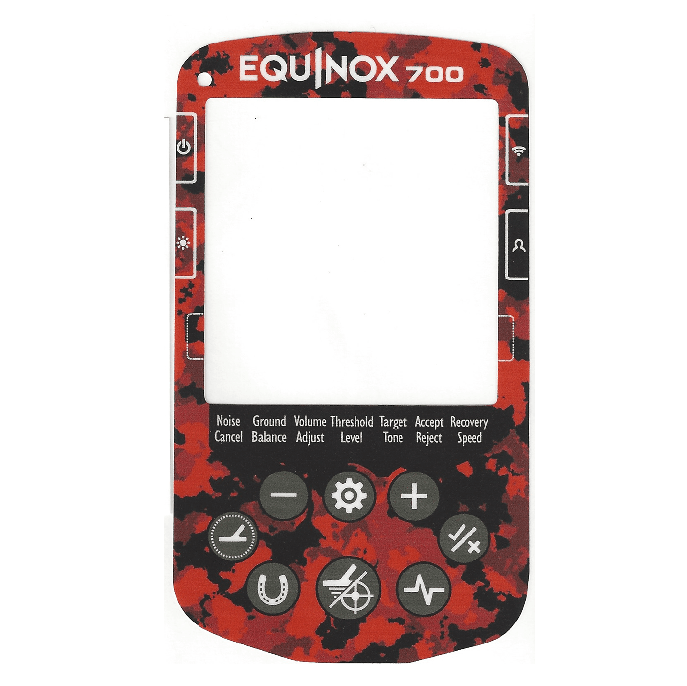 Detecting Innovations Keypad Stickers for the Minelab Equinox 700 Metal Detector- Multiple Colors Available!