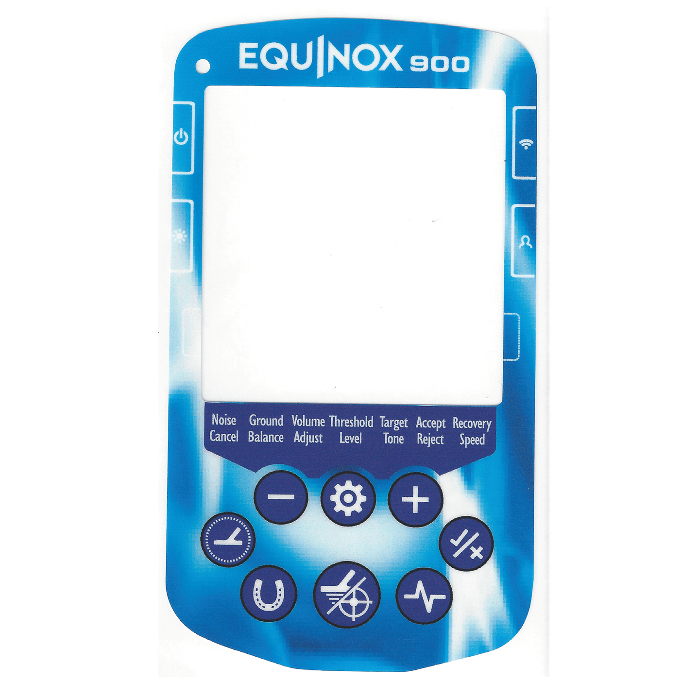 Detecting Innovations Keypad Stickers for the Minelab Equinox 900 Metal Detector- Multiple Colors Available!