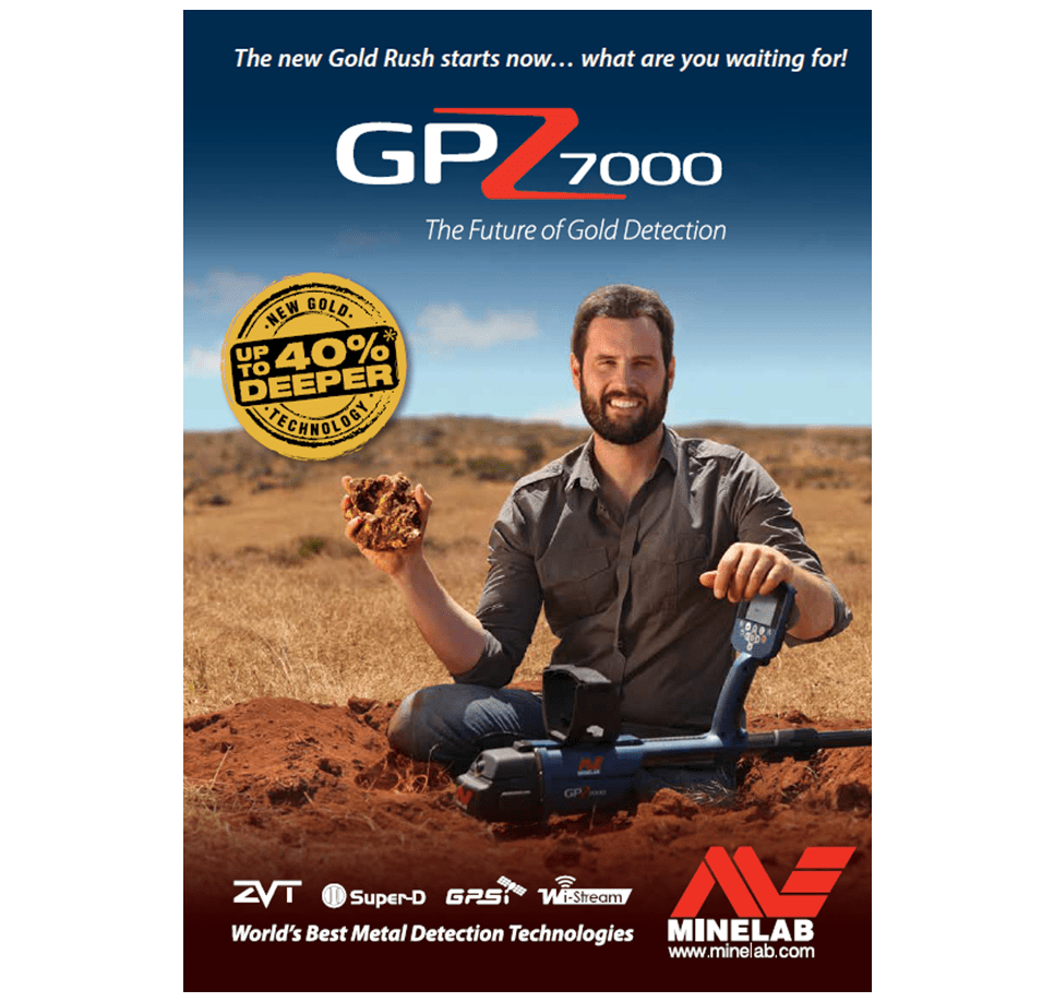 Minealb GPZ 7000 Metal Detector Brochure